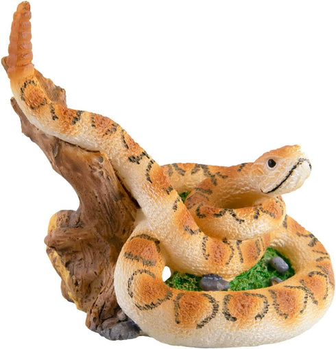Underwater Treasures Rattlesnake on Log