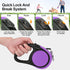Taglory Retractable Dog Leash, 16ft No Tangle for Medium and Large Dogs up to 100 lbs, One-Handed Brake, Lock