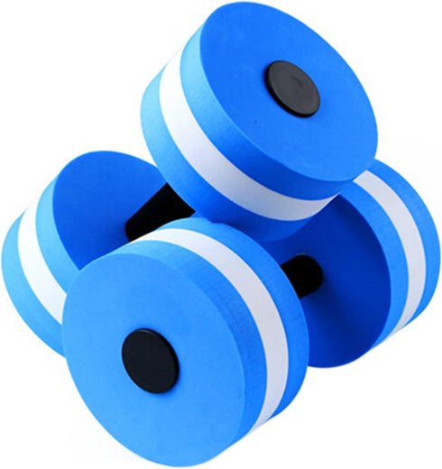 PERZOE Swimming Swimming pool Dumbbell, Mancuerna Non-Slip EVA Foam Dumbbells, Water Resistance & Fast Drying, Perfect