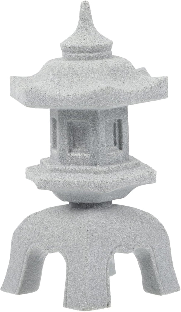 Micro Landscape Decoration Fish Tank Ornaments, Miniature Asian Decorations, Chinese Temple Statue, Zen Garden
