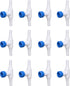 ALEGI Aquarium Control Valves - Single Way Plastic Air Flow Control Regulator for 3/16" ID Tubing, 12 Pack