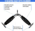Yes4All Tricep Press Down Cable Machine Attachment Set, V-Shaped Bar, LAT Pull Down Straight Bar for Home Gym