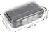 Shockproof Waterproof Storage Case, Outdoor Airtight Carry Box Container (Transparent)