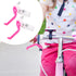 Garneck 1 Pair Kids Bike Brake Levers - Plastic Handles for Children Cycle Brake Replacement (Rosy)