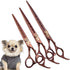 Fenice Peak Dog Grooming Scissors, Professional Trimming Shears for Dogs and Cats, 440C Stainless Steel (7'')