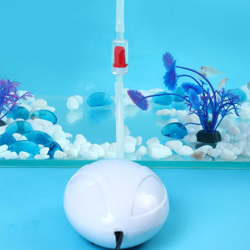 AQUANEAT One Way Check Valve for Air Pump, 10pcs Non Return Valve for 3/16 Inch Airline Tubing, Fish Tank Accessories