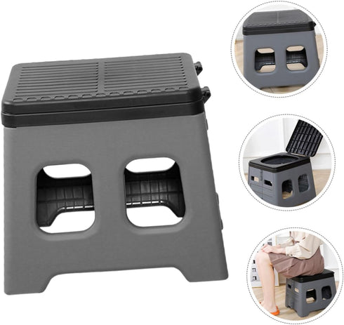Portable Travel Potty Emergency Folding Toilet for Camping Rv and Outdoor Use Durable Material Lightweight and Compact