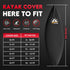 Kayak Cover 13 FT, 600D Heavy Duty Waterproof Canoe Cover for Outdoor Storage, Fits 12ft - 13ft Kayak
