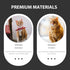 Pet Carrier Bag, Portable Outdoor Chest Apron Pouch for Small Pets, Warm Sleeping Bag for Kittens and Puppies