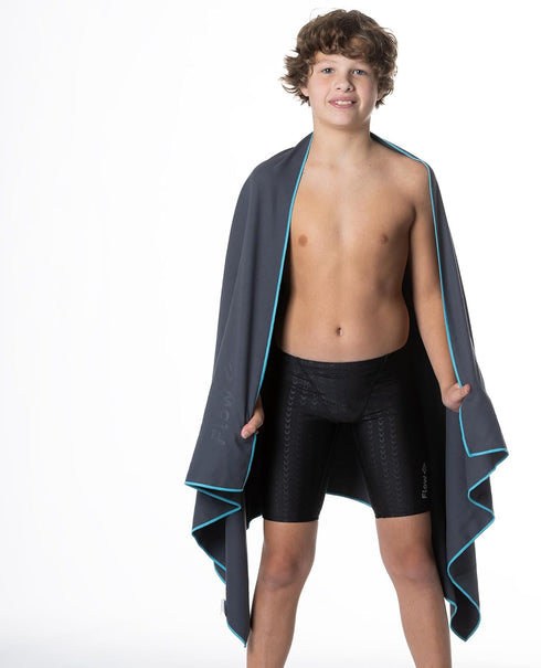 Flow Hydro Sport Towel, Microfiber Quick Dry Swimming Towels for Swim, Pool, Triathlon in Various Sizes
