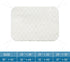 Elevated Dog Bed Pad, Waterproof 2 Pack, Soft Plush Dog/Cat Beds Pad, Machine Washable with Corner Straps (Pad Only)
