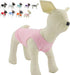 Lovelonglong 2019 Summer Pet Clothing, Dog Clothes Blank T-Shirts, Ribbed Tanks, Thread Vests for Large Medium Small