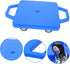 Play Scooter Board with Plastic Casters Square Floor Scooter for Boy Girl for Gym Activities Promotes Balance