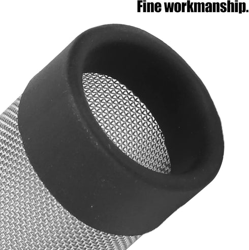 Zerodis Aquarium Intake Filter Mesh, Stainless Steel Protective Mesh for Fish Shrimps Intake Guard Cover