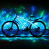 Bike Lights LED Bicycle Frame Light for Night Riding,Waterproof Strip Light Battery Powered with RGB Color, Bright
