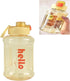 HFZDREDFLOW Sports Water Bottle Leak-Proof Design Large Capacity Food-Grade Material Volume Markings Includes