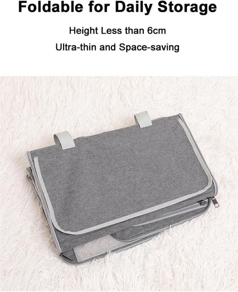 XhuangTech Pet Carrier, Airline Approved Travel Bag, Collapsible Soft-Sided Dog Kennel for Small Medium Pets