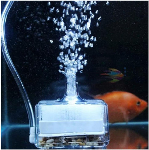 Fish Tank Filter, Aquarium Sponge Filter, Quiet Small Filter for 1-20 Gallon Aquariums, Detachable