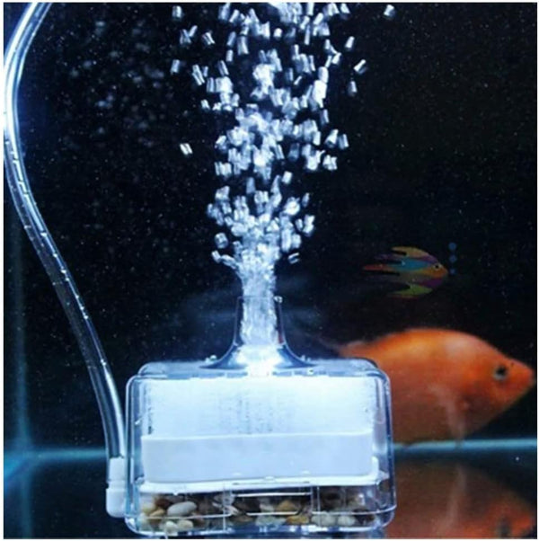 Fish Tank Filter, Aquarium Sponge Filter, Quiet Small Filter for 1-20 Gallon Aquariums, Detachable