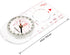 SUUNTO A-30 Compact Hiking Compass with Luminous Markings for Low Light