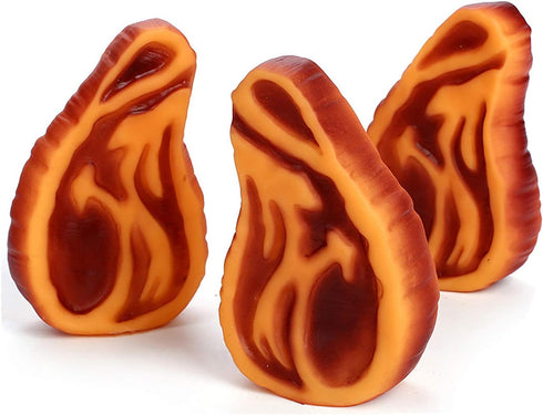 Pet Chew Toy Interactive Dog Food Toy, 3 Pack Soft Non-Toxic Squeaky Toys for Puppies and Small Dogs