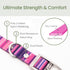 Waterproof Dog Collar, 100% Washable, Odor Proof, Easy to Clean, Quick-Dry, Soft Flexible Durable with Zinc Alloy