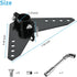 Haoguo Steering Triangle for Newport NK-180S Brushless Kayak Motor, Stainless Steel Structure, Easy Installation