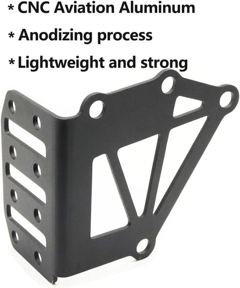 Tactical Tourniquet Holder for Gun Holster Adapter Mount, Aluminum QLS Police Gear Accessories for 3-Hole Right Holster