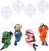 Floating Fish Tank Decorations, Cute Little Diver Aquarium Decor Accessories, 4 Pack of Diver Ornaments