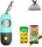 Dog Poop Bags Holder with LED Flashlight|Pet Waste Bags Dispenser for Leash|Doggie