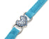CHUKCHI Pink Soft Velvet Safe Cat Adjustable Collar with Crystal Heart Charm, 8-11 Inches