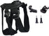 Dog Harness Mount for Gopro, Adjustable Soft Vest with 2 Mounting Bases for Gopro Hero, for Small Medium Large Dogs