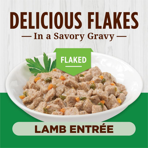 Instinct Flaked Lamb Entrée Wet Cat Food, 12 Pack, 5.5 Ounces Each