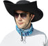 Muryobao Mens Waterproof Wide Brim Bucket Fishing Hat - UPF 50+ Mesh