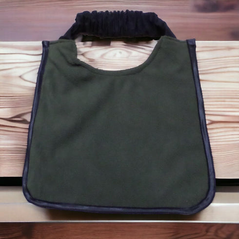 Anti-Pil Fleece Dog Bib Bandana Scarf for Dogs - Waterproof Backing - Adjustable Neck Strap - Keep Your Pup Warm