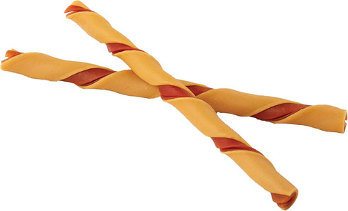 Dreambone Twist Sticks, 50 Count, Rawhide-Free Chews with Real Bacon and Cheese Flavor (3 Pack)