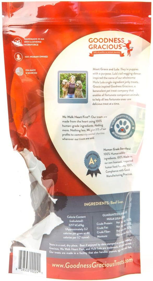 Goodness Gracious Human Grade Hula Lula Jerky for Dogs
