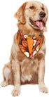 Generic Carrot Egg& Bacon Medley Pet Triangle Bandana for Dogs Cats, Polyester Pet Scarf Fashion Pet Decoration