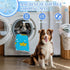 imiBBWQu Sailboat Summer 27" 22" Cooling Dog Bed Paper Blue Yellow Dog Mats for Color Changing Washable Pad Cool Pet