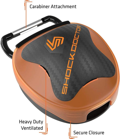 Ventilated Mouthguard Storage Case for Adults & Youth - Shock Doctor
