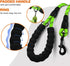 Taglory Rope Dog Leash 6 FT with Padded Handle, Highly Reflective Threads for Medium Large Dogs, 1/2 inch, Green