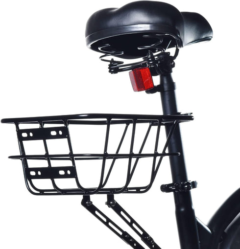 Jetson Rear Bicycle Basket, Compatible with Jetson Bolt, Bolt Pro, LX10, Axle, and Bolt Up, Black