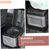 IMIKEYA Portable Folding Toilet for Adults Emergency Outdoor Travel Potty Storage Box for Camping Road Trips and Car