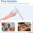 salbsever 2 Pack Dog and Cat Toothbrush Kit - Mini Head Soft Brush for Deep Clean - Suitable for Puppy, Kitten, Small