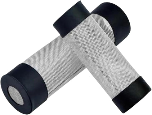 baoauh Aquarium Stainless Steel Mesh Filter Guard 2pcs Stainless Steel Filter Inlet Sleeve