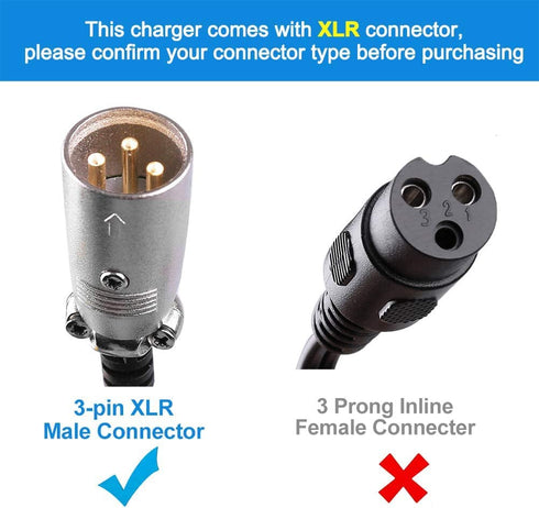 MX500, MX650, SX500 GT750, I1000, M750, X-600, ST1000 3 XLR Charging Port Socket for Razor Razor Crazy Cart McGrath