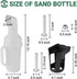 Universal Golf Cart Sand Bottle - Divots Filler Sand Bottle for Club Car, EZGO, Yamaha Model (1set /2set)