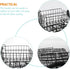 Backpack Universal Foldable Rear Shelf Bike Basket Thickened Steel Cycling Cargo Basket for Mountain Bikes Pet Carrier