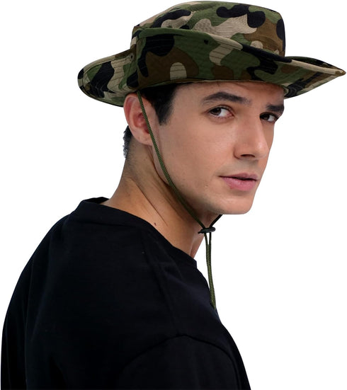 Sun Hats for Men Women | UPF 50+ Bucket Hat | Foldable Boonie Hat for UV Protection Hiking Beach Fishing Summer Safari