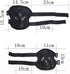 Unisex Adjustable Knee Elbow Wrist Braces Protective Pads Set for Skateboard, Cycling, Roller Skating Safety